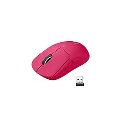 Souris Gaming sans fil Wifi Logitech G PRO X Superlight Rose