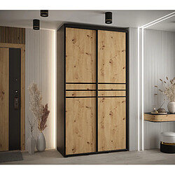 Abiks Meble Armoire Davos 10 À Portes Coulissantes 235,2/130/45 2 Portes