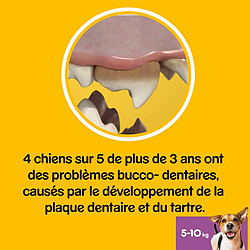 Pedigree Dentastix - Friandises pour Petit Chien, 112 Bâtonnets à Mâcher pour L'hygiène Bucco-Dentaire (16 Sachets de 7 Sticks) pas cher