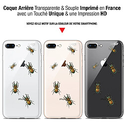 Avis Caseink Coque arrière Apple iPhone 7/8 Plus (4.7 ) Gel HD [ Nouvelle Collection - Souple - Antichoc - Imprimé en France] Petits Scarabés