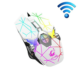 Yonis Souris Gaming Sans Fil 2400 DPI Silencieuse Lumineuse