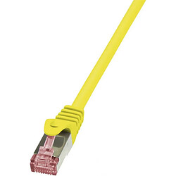 Avis LogiLink Câble patch, Cat. 6, S/FTP, 2,0 m, jaune ()