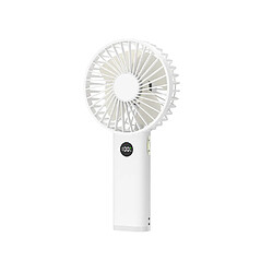 Avis (Blanc) Ventilateur Portatif Portatif Rouleau Extérieur Régulation de Vitesse En Continu Chargement Usb