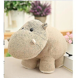 Universal 20 cm mini-tête hippopotame éléphant peluche animal de dessin animé doux hippopotame poupée de remplissage