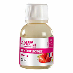 Graines Creatives Parfum pour bougie 54 ml - senteur fraise