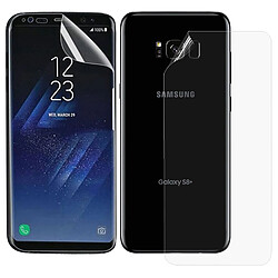 Film ecran avant et arrière de protection en hydrogel souple pour Samsung Galaxy S8 - VISIODIRECT -