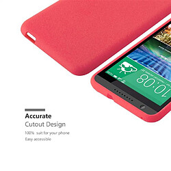 Avis Cadorabo Coque HTC Desire 820 Etui en Rouge