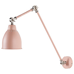 Acheter Beliani Lampe murale MISSISSIPPI Métal Rose pastel