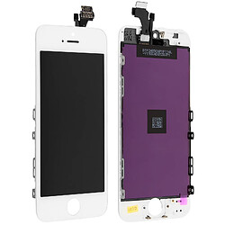 Ecran LCD iPhone 5 Vitre Tactile Apple Original Blanc