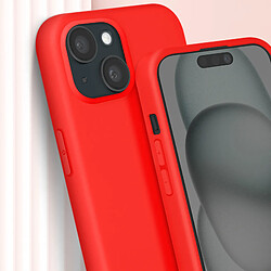 Avizar Coque Cordon pour iPhone 15 Lanière Tour du Cou 80cm série Corda Rouge pas cher