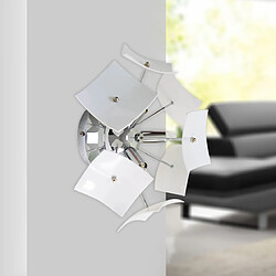 Avis Plafonnier luminaire blanc 3 lampes ou Applique murale ou plafond interieur