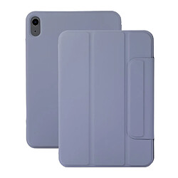 Etui en PU + TPU auto-absorbé avec support Violet lavande pour votre iPad mini (2021)