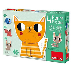 Puzzle Animaux Diset (14 pcs)