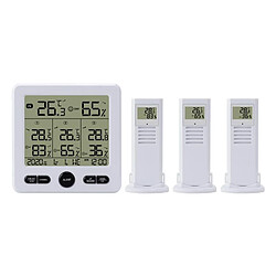 LCD Numérique Hygromètre Intérieur Thermomètre Température Humidité Mètre Blanc