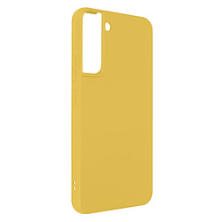 Avizar Coque Samsung Galaxy S22 Plus Silicone Semi-rigide Finition Soft-touch Jaune