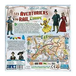 ASMODEE - Les Aventuriers du Rail Europe - Jeu de societe