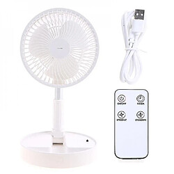 1 pc Mini Ventilateur Portable Pliant Ventilateur Télescopique Usb Charge Bureau Maison Plancher Extérieur Redmiter@