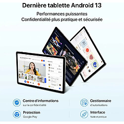 Avis VANWIN Tablette Tactile S39 10,36 Pouces Tablette Android 13 12Go RAM + 256Go ROM (1 TB TF) WiFi + 4G LTE BT/GPS/Type-C Certifié Google GMS, 5MP+13MP 7000mAh ( Bleu )