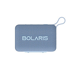 Bolaris Enceinte Sans Fil Bluetooth 5.3 Modèle Milano IPX5 5W Ultra-Portable Bleu