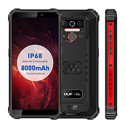 Blackview martphone 4G IP68 Etanche OUKITEL WP5 - 5.5"" Android 9.0 - Batterie 8000mAh -4Go + 32 Go Incassable - Noir