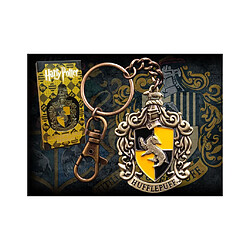 NOBLE COLLECTION - Harry Potter porte-clés métal Hufflepuff 5 cm