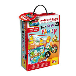 Lisciani Giochi Box play family - jeux d'apprentissage - basé sur la méthode Montessori - LISCIANI