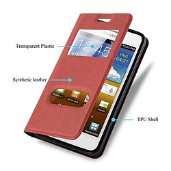 Cadorabo Coque Samsung Galaxy S2 / S2 PLUS Etui en Rouge