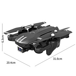 Avis Universal H168 Nouveau RC Mini Drone 4K High List Camera WiFi FPV Professionnel Photos aériennes Hélicoptère Quadcopter professionnel pliable | RC Quadcopter(Le noir)