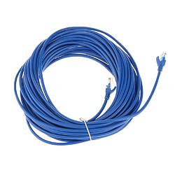 2 Pièces 20M + 30M Cordon de Connexion Cat5e Câble Ethernet Réseau Internet LAN RJ45 UTP