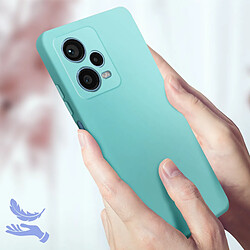 Acheter Avizar Coque pour Xiaomi Redmi Note 12 Pro Semi-rigide Soft-touch Fast Cover Turquoise