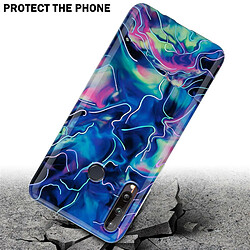 Acheter Cadorabo Coque Huawei P40 LITE E Etui en Bleu