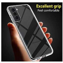 Avis Htdmobiles Coque pour Samsung Galaxy S24 5G - housse etui silicone gel fine 360 integrale (avant et arriere) + verre trempe - TRANSPARENT