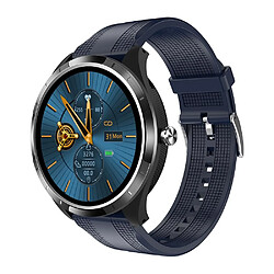 Yonis Montre Connectée Bleue IP67 ECG Cardio