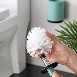 Acheter Universal Porte-brosse de toilette à poils doux Porte-brosse de toilette à bol blanc Porte-brosse de toilette