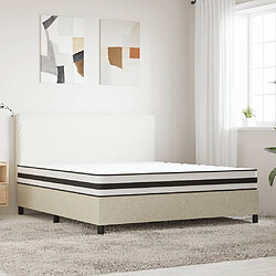 vidaXL Matelas à ressorts bonnell moyen 180x200 cm