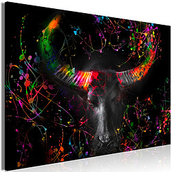 Artgeist Tableau - Enraged Bull (1 Part) Vertical - Second Variant [120x80]