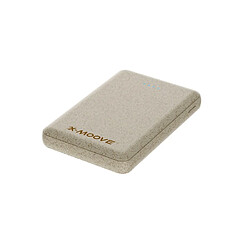 Acheter X-Moove Powerbank 5000mAh PowerEco en Fibre de Blé Beige