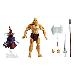 Mattel Savage He-Man et Orko Articulés Masterverse Révélation avec Accessoires Multicolore