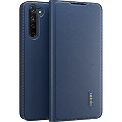 Avis Oppo Étui pour Oppo Oppo Find X2 Lite Folio Flip Cover avec Porte-cartes Bleu