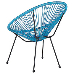 Acheter Beliani Chaise de jardin ACAPULCO II Bleu