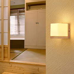 Applique Murale LED exterieur interieur Bois