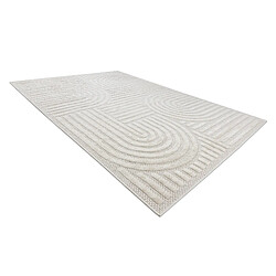 Avis RUGSX Tapis SANTO SIZAL 0989 géométrique blanc 140x190 cm