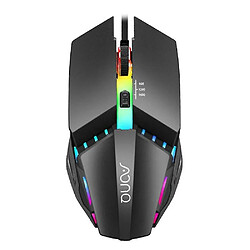 Universal COOL GAMING MONDE CONCURMANT avec 7 accessoires d'ordinateur léger noir de bureau USB Mouse Wired 800