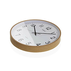 Horloge Murale Versa Plastique Quartz Bois MDF 5 x 35 x 35 cm