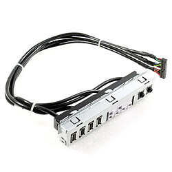 Dell OptiPlex 790 990 MT · Occasion Carte Front Panel I/O 4x USB - Connexion audio - Compatible Dell OptiPlex