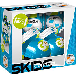 Cstore Set Patins a Roulettes + Coudieres & Genouilleres BLEU SKIDS CONTROL