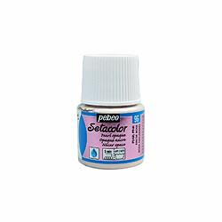 Pebeo Peinture textile Setacolor opaque effet nacré - Rose - 45 ml