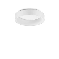 Ideal Lux Semi-Encastré LED Ronde 45cm Intégré Blanc, 3000K, Non-Dimmable