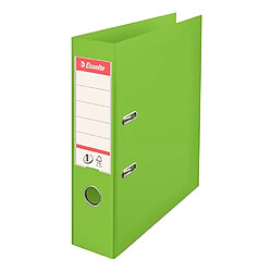 Classeur à levier plastifié Esselte No. 1 Power - dos 7,5 cm - vert clair - Lot de 10