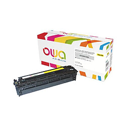 Armor Toner Owa compatible HP 128A-CE322A jaune pour imprimante laser